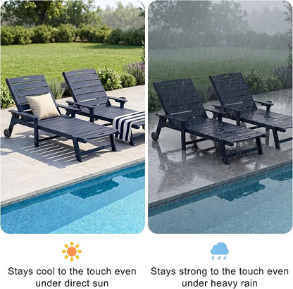Outdoor Lounge Chair Set of 2 - Image 7