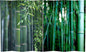 Red Lantern 6 ft. Tall Double Sided Bamboo Tree Canvas Room Divider 4 Panel 4 by RedLantern