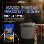 Mt. Whitney Organic Ethiopia Guji Coffee (Ground, 2 Lb)