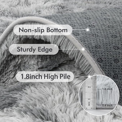 10x14 Ft Extra Large Shag Rugs for Living Room, Ultra Soft Fluffy Furry Area - Image 6