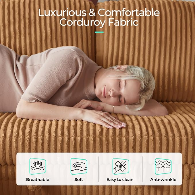 LINSY HOME Sectional Sleeper Sofa - Image 7
