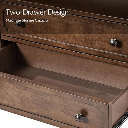 HULALA HOME Farmhouse End Table - Image 5