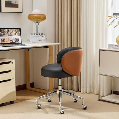 VINGLI Cute Small Swivel Desk Chair Comfy - Image 6
