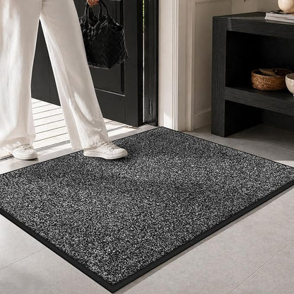 Super Absorbent Front Door Mat, Non-Slip Washable Indoor Doormats, Low Profile - Image 2
