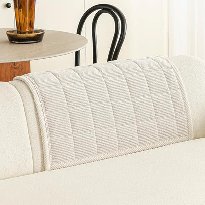 Velvet Couch Covers for Sectional Sofa Washable, Non-Slip L Shaped Sectional - Image 2