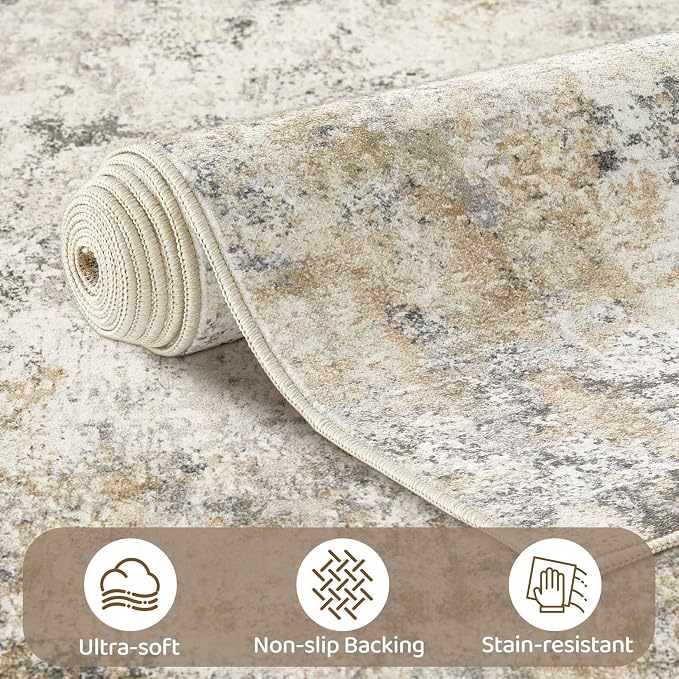 UERMEI 5x7 Area Rug Living Room Rugs - Image 7