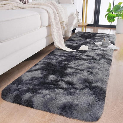 Chicrug Soft Runner Rugs for Bedroom Living Room Plush Fluffy Rug 2x10 | Shag - Image 2