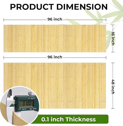 Bamboo Wall Panel, Peel and Stick wall Panels, paneles decorativos para pared - Image 3