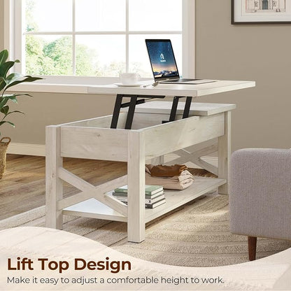 Rolanstar 47.2" Lift Top Coffee Table - Image 3