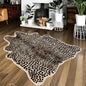 Seek4comfortable Leopard Print Rug, Cheetah Rug 4.6x5.8 Feet Faux Animal Fur by Seek4comfortable