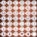 Letter Stencils for Coffee Cookie Decorating - 42 Pack Alphabet Letter and Number Stencil Templates for Cakes Cookies Airbrush, Reusable Stencils for Wood Crafts Painting & Coffee Cookie Baking