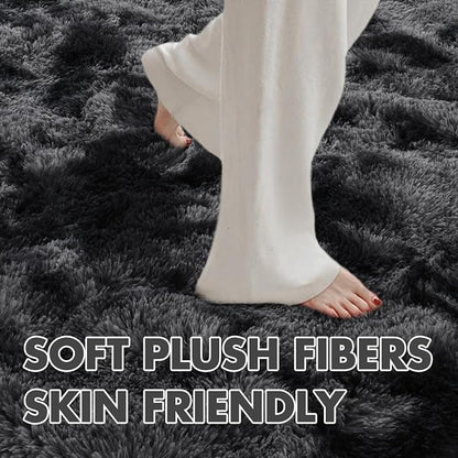 5x7 Ft Large Shag Rugs for Bedroom Living Room Decor for Men Boys, Tie Dyed - Image 4