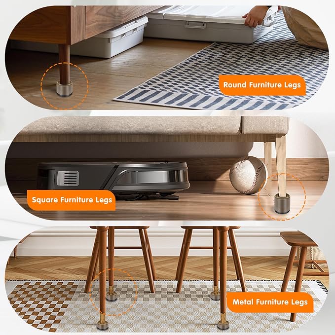 Furniture Risers Bed Risers Heavy Duty 1 inch, 2 inch, 3 inch, 4 inch Round - Image 6