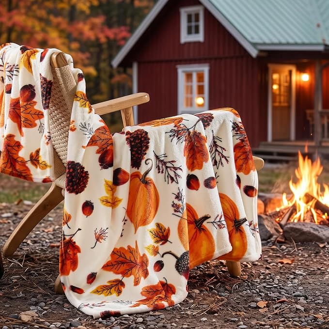 BEDELITE Fleece Blanket Soft Fall Throw - Image 7