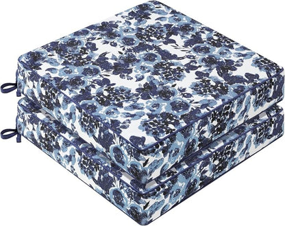 Favoyard Outdoor Chair Cushion 22 x 22 x 3 In Waterproof Pattern Fade Resistant by OutdoorFurnitureAccessories