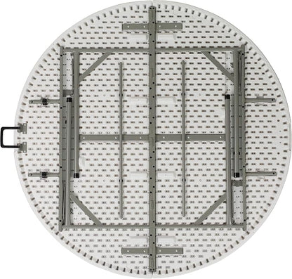 Flash Furniture Scarborough 5' Round Plastic Folding Table - Image 4