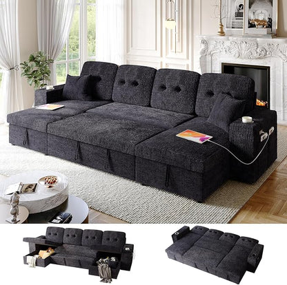 Modular Sectional Sleeper Sofa Bed, Couches by Bonroyo-FindYourPlace