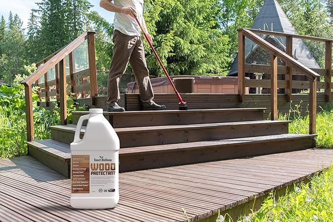 Plant-Powered 2.5-Gallon Wood Protectant, Protects from Water & UV Rays - Image 7