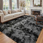 6x9 Ft Large Shag Rugs for Living Room Decor, Tie-Dyed Ultra Soft Fluffy Furry by Cuzwlovita
