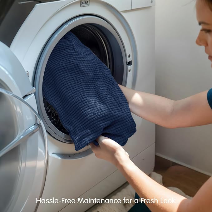 SUBRTEX 5 Pieces Stretch Sofa Slipcover Sets Couch Cover Sets Backrest Cushion - Image 9