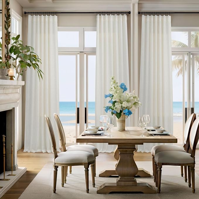 Pitalk 105 Inch Curtains 2 Panels - Image 6