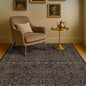 Washable Dark Brown 4x6 Area Rugs by HazoHaus