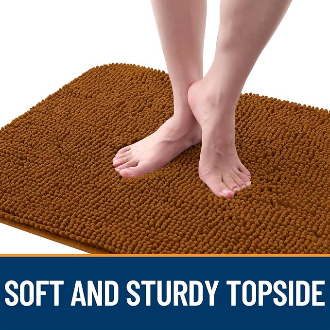 OLANLY Dog Door Mat for Muddy Paws 30x20, Super Absorbent Chenille Mud Mat | - Image 4