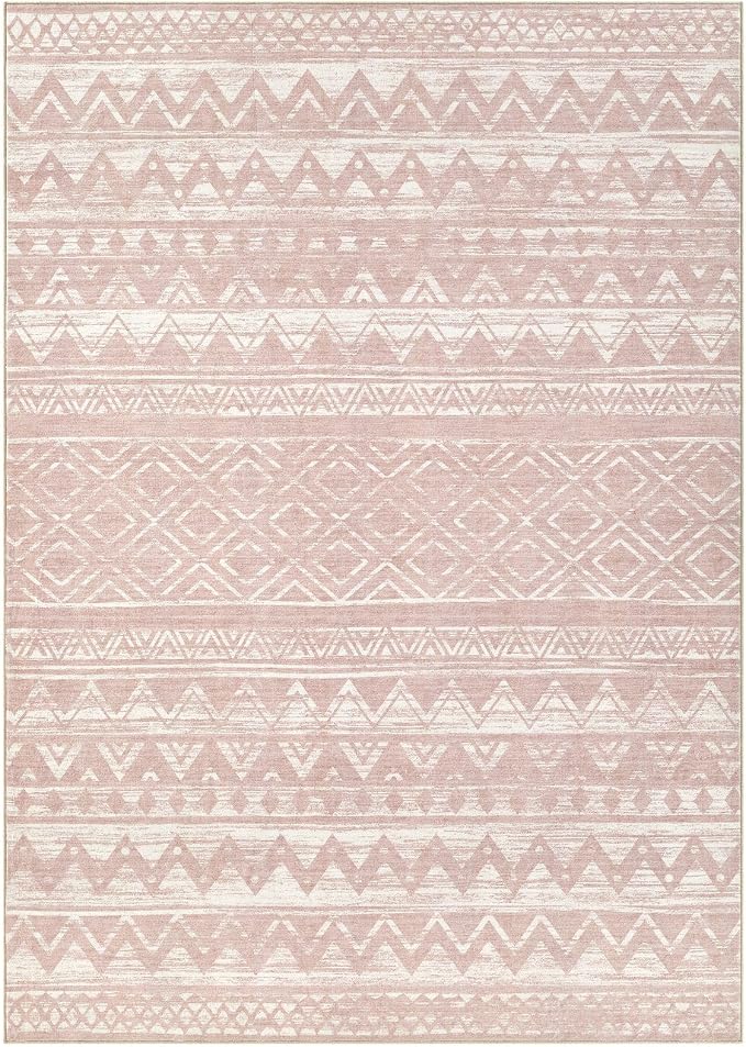 cotiled 6x9 Area Rugs for Living Room: Boho Washable Rug for Dining Room | - Image 10