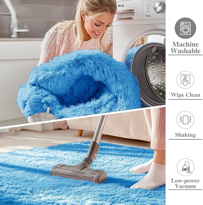 OLANLY 5x7 Machine Washable Large Area Rugs - Image 2