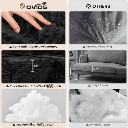 ovios 32.7 inches Armrest Seat Module - Image 8