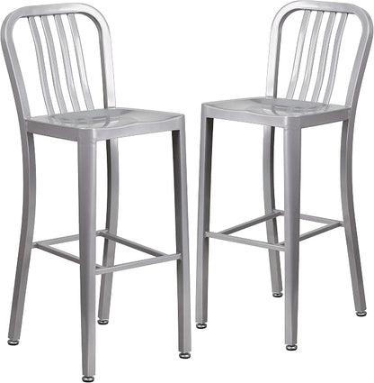 Flash Furniture Gael 30" Commercial Metal Barstools by FlashFurniture