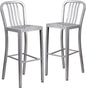 Flash Furniture Gael 30" Commercial Metal Barstools by FlashFurniture