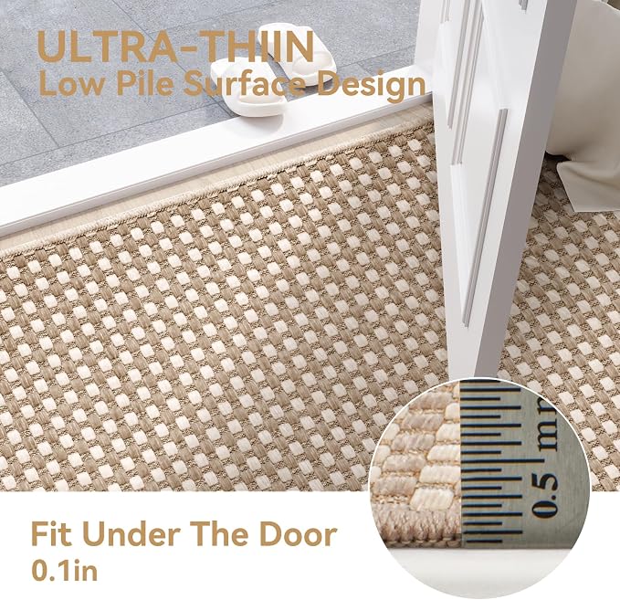 Washable Area Rugs 5x7 ft Non Slip Area Rug - Image 6