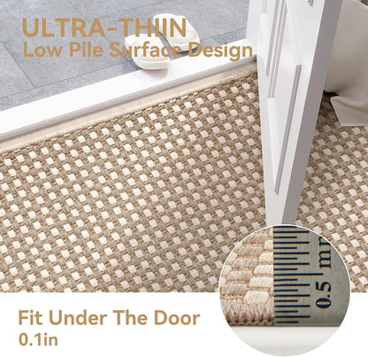 Washable Area Rugs 5x7 ft Non Slip Area Rug - Image 6