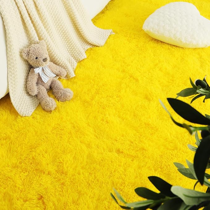 LOCHAS Area Rugs Fluffy Living Room Carpets - Image 5