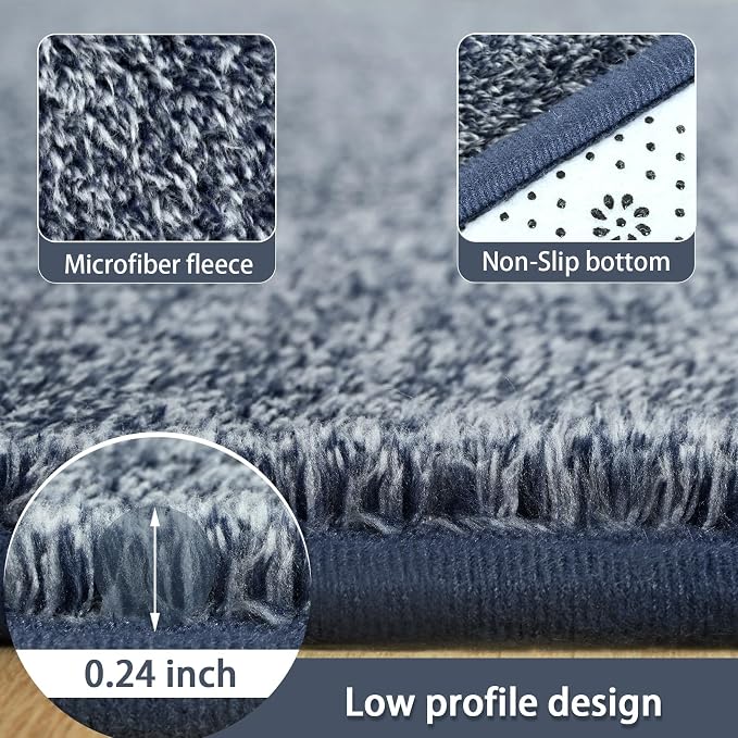 2x6 Runner Rug for Hallway, Long Runner Rugs Non Slip, Non Slip Backing Runners - Image 5