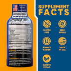 B12 Overload Extra Strength Energy Shot – Mixed Berry – 260mg Caffeine, 14000% B12, Electrolytes – Energy & Vitality Support – Zero Sugar No Calories – Vegan, Kosher, Gluten-Free – 1.93 fl oz, 12-Pack