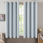 MIULEE 100% Blackout Linen Curtains by MIULEE