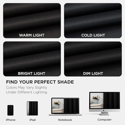 Joydeco Blackout Curtains 108 Inches Long 1 Panel, Thermal Insulated Long - Image 6