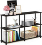 Furinno TURN-N-TUBE Storage Shelves, 3-Tier 47.4 Wide Book Shelf, Corner Shelf by Furinno-FitsYourSpaceFitsYourBudget