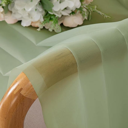 Sheer Curtains 78 inches Long 2 Panels Set - Image 9