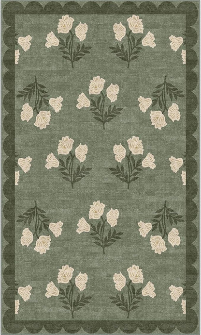 3x5 Floral Entry Rug - Image 7