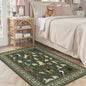 Dog Machine Washable Rug 3x5 for Bedroom Entryway | Ultra-Thin; Non Slip; by WelcometoBabovid