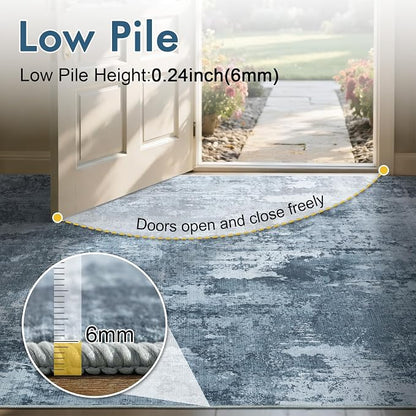 6x9 Ft Large Area Rugs for Living Room, Soft Non-Slip Washable Rugs Modern - Image 8