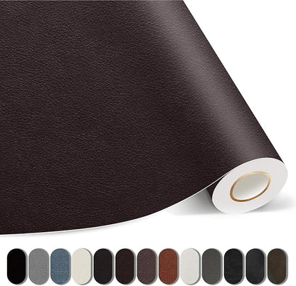 Kangshoon Leather Repair Patches, 35X158 Inch Self-Adhesive Leather Repair Tape by GiveYourFurnitureaNewLife