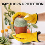 Vgo... 1-Pair Unlined Cow Grain Leather Work and Driver Gloves with Cow Split Leather Palm Patch (Size S, Gold,CA9590)