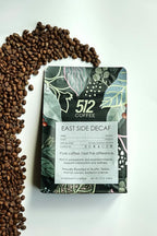 512 Coffee – Specialty Naturally Decaffeinated Whole Bean, Medium Roast – East Side DECAF – Freshly Hand-Roasted, Specialty Arabica, Premium Small Batch