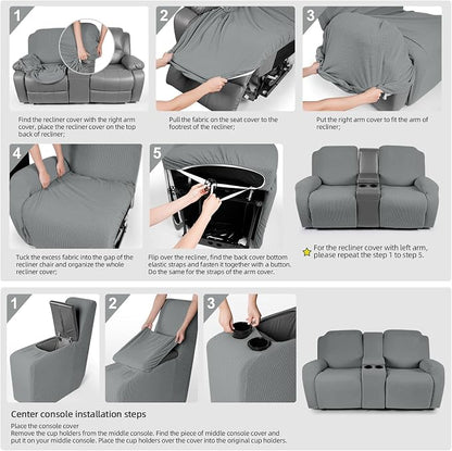 TAOCOCO Loveseat Recliner Cover - Image 6