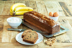 Nadel - Naturally Delicious Banana Nut bread, 12 Pack, Fresh Bananas, Crunchy Walnuts, Lunch snack breakfast bars Natural fresh brand, Cake Slices