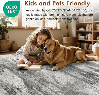 6x9 Ft Large Abstract Area Rugs - Image 5
